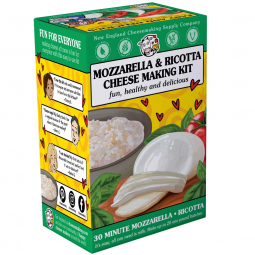 New England Cheesemaking - 30 Minute Mozzarella and Ricotta