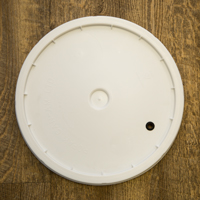 7.8 Gallon Lid Only -Drilled + grommet