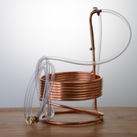 Copper Immersion Wort Chiller 25' with 3/8" tubing